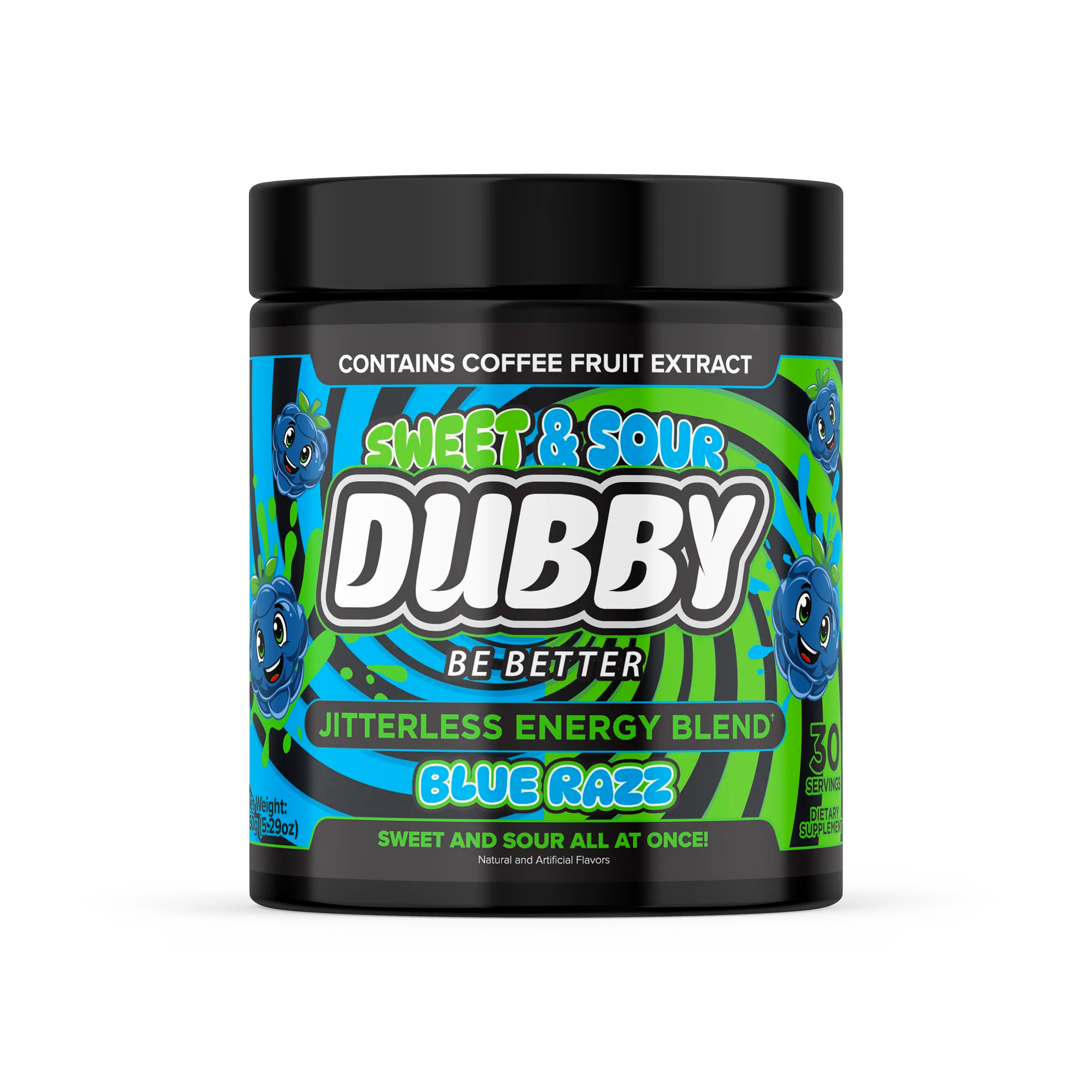 Sweet & Sour Blue Razz Energy Drink Tub Sweet & Sour Blue Razz Energy Drink Tub